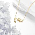wholesale 14K Gold Star Constellation Necklace for Women - 36cm Chain Length-0-2