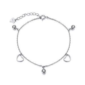 Heart Bead Anklet