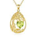 wholesale 925 Sterling Silver Heart Pendant Necklace Wholesale Gold Plated-0-41