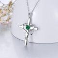 wholesale  Metal Stone Stethoscope Cross Pendant Necklace for Nurse Doctor Graduation -0-24