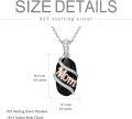 wholesale Sterling Silver Gemstone Dainty Pendant Necklace for Women Mom Gift-0-35