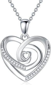 wholesale 925 Sterling Silver Moissanite Necklace - Hypoallergenic, Nickel-Free, Lead-Free, High Polish, Brilliant Cut, Hand-Inlaid, Gift Box-Style 5