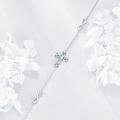 wholesale 925 Sterling Silver Infinity & Celtic Knot Moonstone Cross Charm Bracelet  for Women-0-2