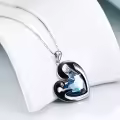 TOUPOP Sterling Silver & Stone Penguin/Turtle/Phoenix/Fox Necklace-0-1