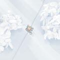 wholesale 925 Sterling Silver Scorpio Zodiac Bracelet Wholesale With Heart Shaped Crystal Pendant-0-2