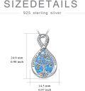 wholesale Sterling Silver Urn Necklace for Ashes with Filler Kit-0-11