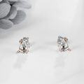 wholesale 925 Sterling Silver Mouse Stud Earrings-0-3