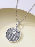 wholesale 925 Sterling Silver 925 Saint Michael Protection Shield Pendant Necklace for Women & Men-0-3