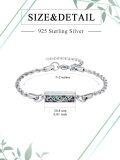 wholesale Sterling Silver Abalone Shell Urn Bracelet for Ashes Tree of Life Dragonfly Butterfly Sunflower Cremation Jewelry-0-19