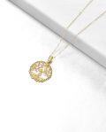 wholesale Gold 14K Tree of Life Pendant Necklace for Women - Fine -0-3
