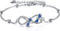 wholesale 925 Sterling Silver Dragonfly Infinity Bracelet for Women Gifts-0-0