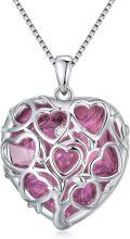 wholesale TOUPOP Birthstone Necklace Tree Of Life Necklace Pendant -0-0