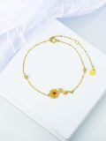 TOUPOP 14K Gold Sunflower Anklets For Women, Daisy Anklet Bracelets, You Are My Sunshine Jewelry Gifts-0-1