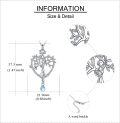 wholesale 925 Sterling Silver Celtic Tree of Life with Abalone and Moonstone Pendant Necklace for Women-0-4