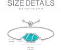 wholesale  Sterling Silver Hexagon Gemstone Bracelet for Women Fine Jewelry Gift -0-35