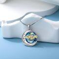 wholesale TOUPOP Mothers Day Gifts For Mom Necklace Sterling Silver You Are My Superhero Mom Necklace Mothers Day Gifts Crystal Pendant Jewelry For Mom Mother Women -0-2