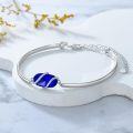 wholesale 925 Sterling Silver Bracelet For Women Gemstone Bracelet Bangle Fine Jewelry Birthday Christmas Gifts For Women Her Wife Mom -0-5