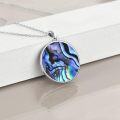 wholesale 925 Sterling Silver Tree of Life Family Pendant Necklaces with Labradorite Stone Birthstone s for Women Girls Mother's Day Anniversary Christmas-0-4