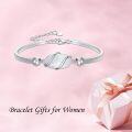 wholesale Sterling Silver Gemstone Bracelet for Women Fine Jewelry Gift-0-28
