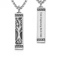 wholesale  Tree of Life Engraved Cremation Urn Keepsake Pendant with Free Backside Inscription -0-0