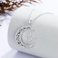wholesale Sterling Silver Zodiac Necklace 12 Constellations Pendant Jewelry for Women Men-0-22