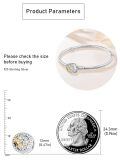 wholesale 925 Sterling Silver Honeybee Charm With Flowers And Zirconia-0-4