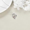 wholesale 925 Sterling Silver Ladybug Pendant Necklace for Women and Girls - I Love You Forever  Set-0-4