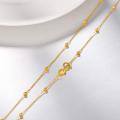 wholesale 18K Gold Pearl & Diamond Accent Tennis Bracelet for Women-0-2
