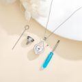 wholesale 925 Sterling Silver Heart Pendant Necklace With Tools-0-2