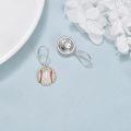 wholesale Sterling Silver Sports Jewelry Earrings for Women Fans Baseball Basketball Rugby Tennis Volleyball Gifts-0-7