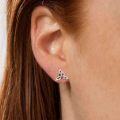 wholesale 925 Sterling Silver Celtic Knot Trinity Stud Earrings for Men & Women - Irish -0-5