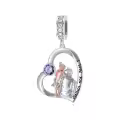 wholesale 925 Sterling Silver Family Love Charm Bracelet Wholesale for Daughter Mother Lover - Birthday Valentine's Day Gifts-0-128
