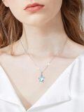 wholesale 925 Sterling Silver Turtle Moonstone Pendant Necklace Sea Life s for Her-0-2