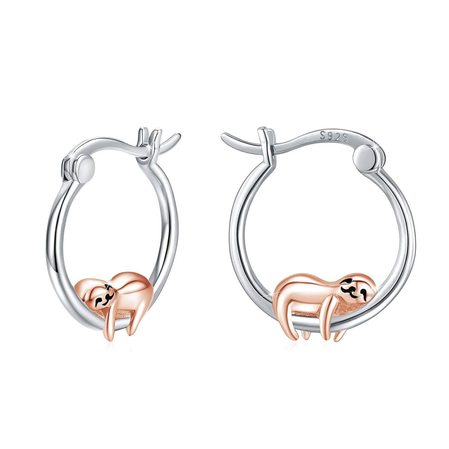 Hypoallergenic Sterling Silver Huggie Hoop Earrings
