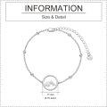 wholesale 925 Sterling Silver Mountain Charm Bracelet Gift for Women Girls Sis-0-2
