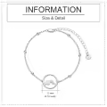 wholesale 925 Sterling Silver Mountain Charm Bracelet Gift for Women Girls Sis-0-2