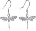 wholesale TOUPOP Sterling Silver Dragonfly Earrings For Women Dragonfly Lovers Celtic Jewelry -0-0