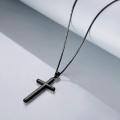 wholesale 925 Sterling Silver Cross Pendant With Blue Opal And Philippians Inscription-0-90