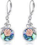 wholesale  Sterling Silver Gemstone Dangle Earrings for Women Jewelry Gifts ( chars)-0-0