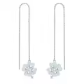 wholesale 925 Sterling Silver Clover Drop Earrings Wholesale for Women Gifts-0-0