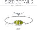 wholesale  Sterling Silver Hexagon Gemstone Bracelet for Women Fine Jewelry Gift -0-29