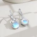 wholesale 925 Sterling Silver Frog with Blue Moonstone Drop Earrings Gifts for Her-0-2