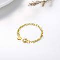 wholesale 14k Rose Gold Chain Bracelet Wholesale With Heart Charm-0-5