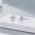 TOUPOP Sterling Silver Filigree Dangle Drop Earrings Birthday Christmas Gifts For Women-0-2