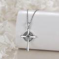 wholesale 925 Sterling Silver Star of David Celtic Knot Cross Necklace Norse Viking s for Him Her-0-1