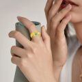 wholesale 925 Sterling Silver Turquoise Leaf Ring-0-1