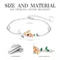 wholesale 925 Sterling Silver Koala Charm Bracelet Wholesale for Women Adjustable Animal s-0-3