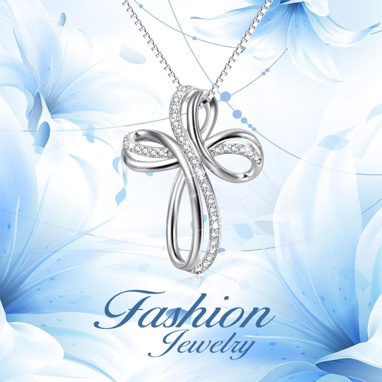 Sterling Silver Mustard Seed Butterfly Hummingbird Pendant Necklace for Women-0-2