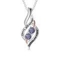 TOUPOP Sterling Silver Sister Necklace Fashion Jewelry Gifts For Women-0-0