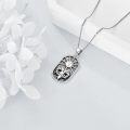 wholesale 925 Sterling Silver Aries Zodiac Pendant Necklace for Women-0-3